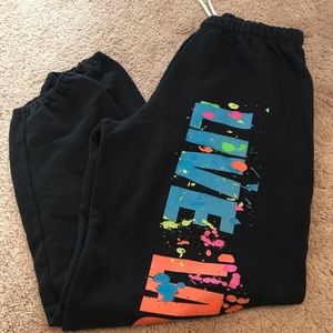 Jersey shore boardwalk sweat pants